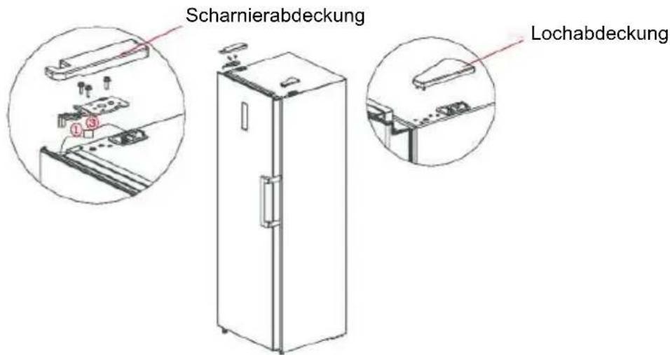 EDESA EZS-1823 NF WH - Tür Rechts-Links-Wechsel(optional) - 6