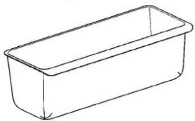 EDESA EFS-0514 I - Crisper box - 1
