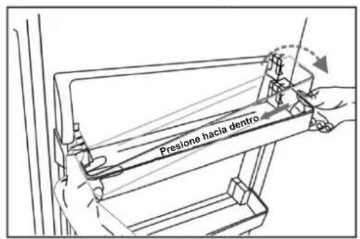 EDESA EFS-0514 I - Estante de la puerta - 2
