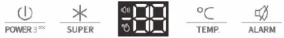 EDESA EFS-0513 I - Controles de exibição - 1