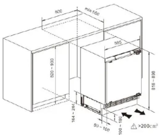 EDESA EFS-0513 I - Installation instructions: - 1