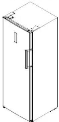 EDESA EFS-1823 NF WH - 4Door Right-Left Change - 9