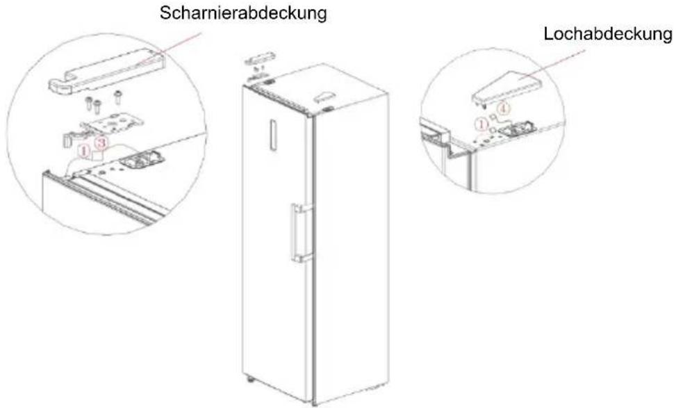 EDESA EFS-1823 NF WH - Tür Rechts-Links-Wechsel - 8