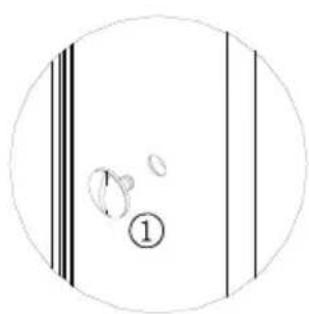 EDESA EFS-1823 NF WH - Door handle installation - 1