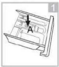 EDESA EWF-1482 WH - Nettoyer le bac à détergent - 1