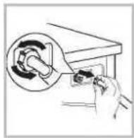 EDESA EWF-1482 WH - Lavage du filtre du robinet - 3