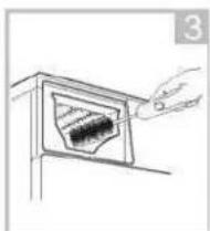 EDESA EWF-1482 WH - Nettoyer le bac à détergent - 3