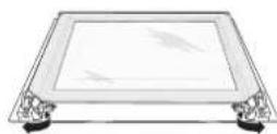 EDESA EOE-8411 P X - REMOVING THE DOOR FROM OVEN (OPTIONAL) - 3