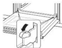 EDESA EOE-8411 P X - REMOVING THE DOOR FROM OVEN (OPTIONAL) - 1