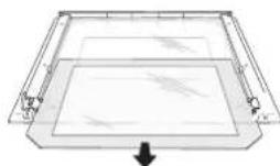 EDESA EOE-8411 P X - REMOVING THE DOOR FROM OVEN (OPTIONAL) - 4