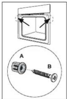 EDESA EOE-8411 P X - SECURING THE OVEN TO THE CABINET - 1