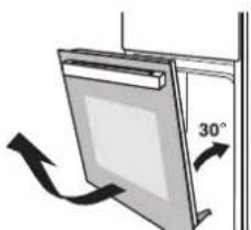 EDESA EOE-8411 P X - RETIRAR A PORTA DO FORNO (OPCIONAL) - 2