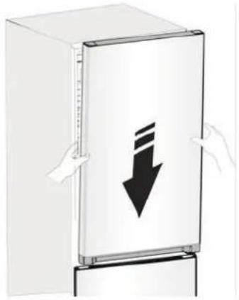 EDESA EFC-1833 NF EX - Invertir la puerta - 19