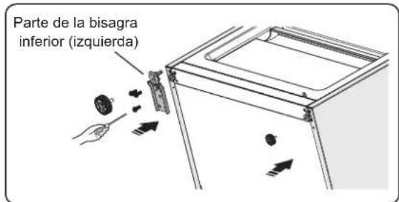 EDESA EFC-1833 NF EX - Invertir la puerta - 17