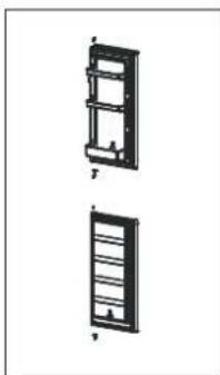 EDESA EFC-1832 NF WH - Door Handle Install Illumination(optional) - 14