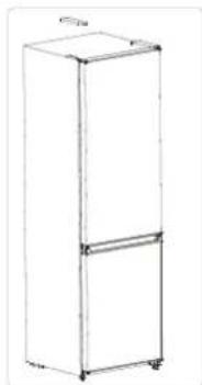 EDESA EFC-1832 NF WH - Reversing the Door Swing - 10
