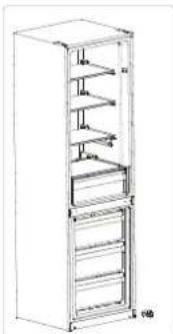 EDESA EFC-1832 NF WH - Reversing the Door Swing - 5