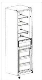 EDESA EFC-1832 NF WH - Reversing the Door Swing - 6