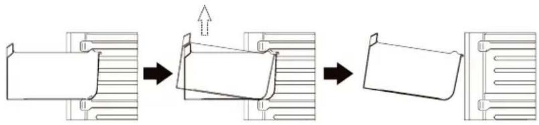 EDESA EFC-1822 NF WH - Disassemble the bottom drawer - 2