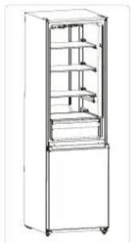 EDESA EFC-1832 NF EX - Reversing the Door Swing - 4