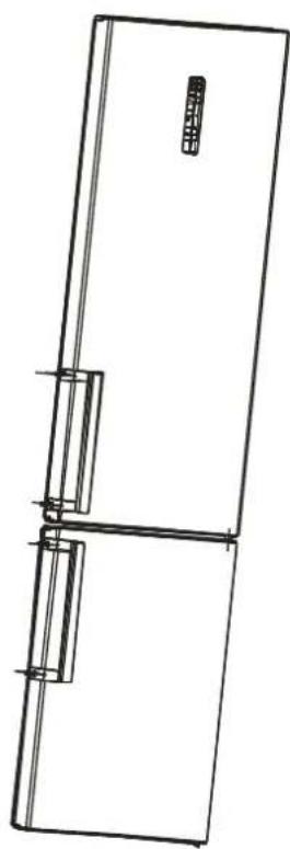 EDESA EFC-1832 NF EX - Door Handle Install Illumination(optional) - 4