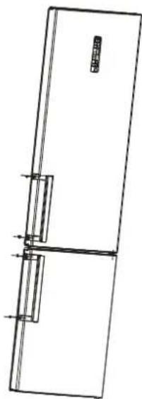EDESA EFC-1832 NF EX - Door Handle Install Illumination(optional) - 5