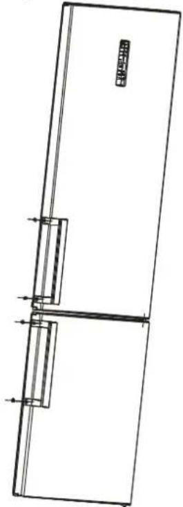 EDESA EFC-1832 NF EX - Door Handle Install Illumination(optional) - 3