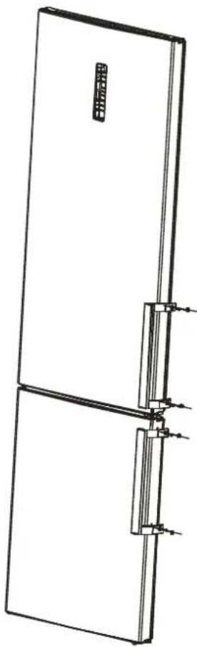 EDESA EFC-1832 NF EX - Door Handle Install Illumination(optional) - 7