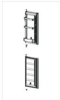 EDESA EFC-1832 NF EX - Reversing the Door Swing - 6