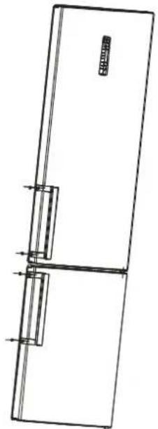 EDESA EFC-1832 NF EX - Door Handle Install Illumination(optional) - 5