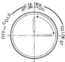 EDESA EFC-1821 ST WH - Temperature setting recommendation - 6