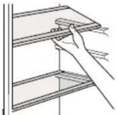 EDESA EFC-1821 ST WH - Disassemble the bottom drawer - 1