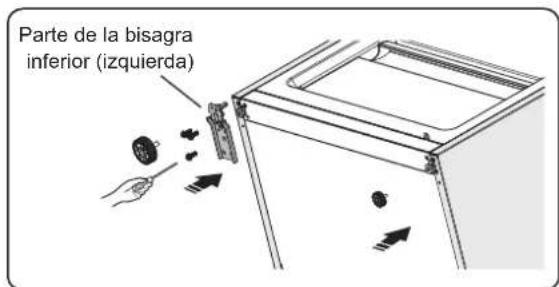 EDESA EFC-1822 NF GBK - Invertir la puerta - 17
