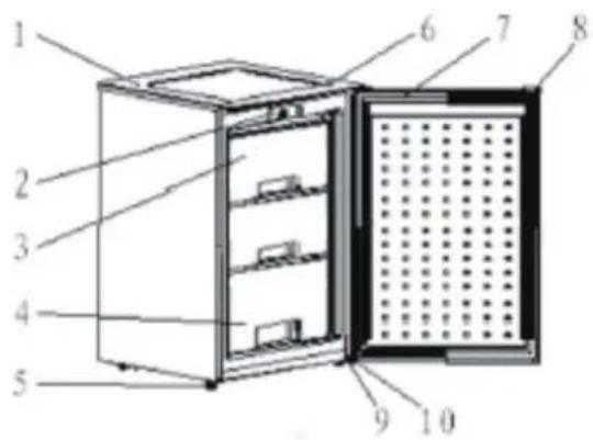 EDESA EZS-0811 WH - SCHEMA DÉTAILLÉ - 1