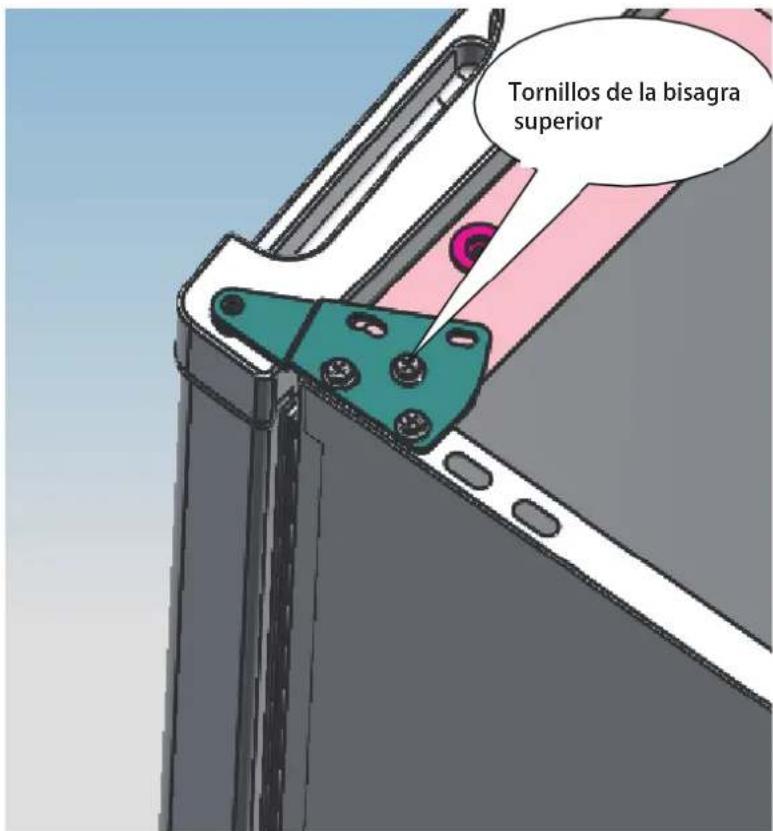EDESA EZS-0811 WH - CAMBIAR EL LADO DE APERTURA DE LA PUERTA - 2
