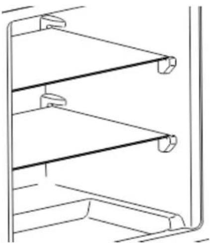 EDESA EZS-0513 I - Étagère en verre du congélateur - 1
