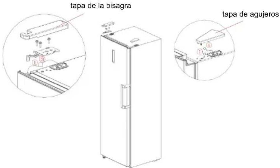 EDESA EFS-1823 NF EX - Cambio de puerta derecha-izquierda - 8