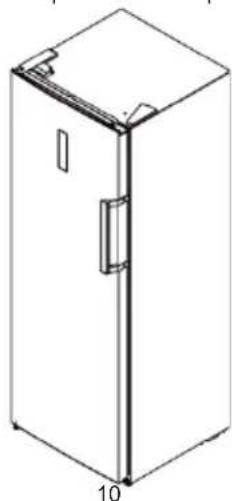 EDESA EFS-1823 NF EX - 4 Changement de porte droite-gauche - 9