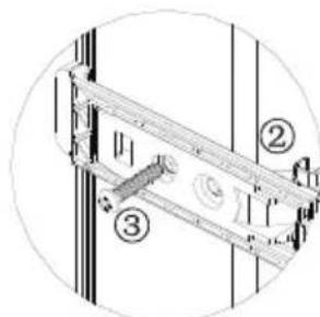 EDESA EFS-1823 NF EX - Door handle installation - 3