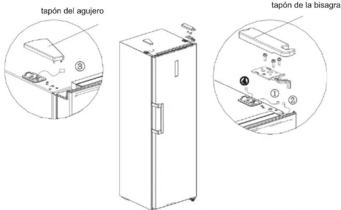 EDESA EFS-1823 NF EX - Cambio de puerta derecha-izquierda - 5