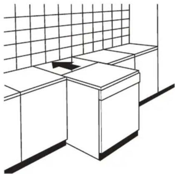 EDESA EDW-6231 X - Fitting between existing carbinets - 1