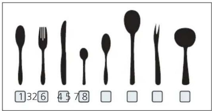 EDESA EDW-6231 X - 3.Cutlery rack: - 2