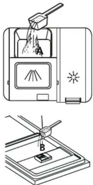 EDESA EDW-6231 X - Filling The Detergent Dispenser - 2