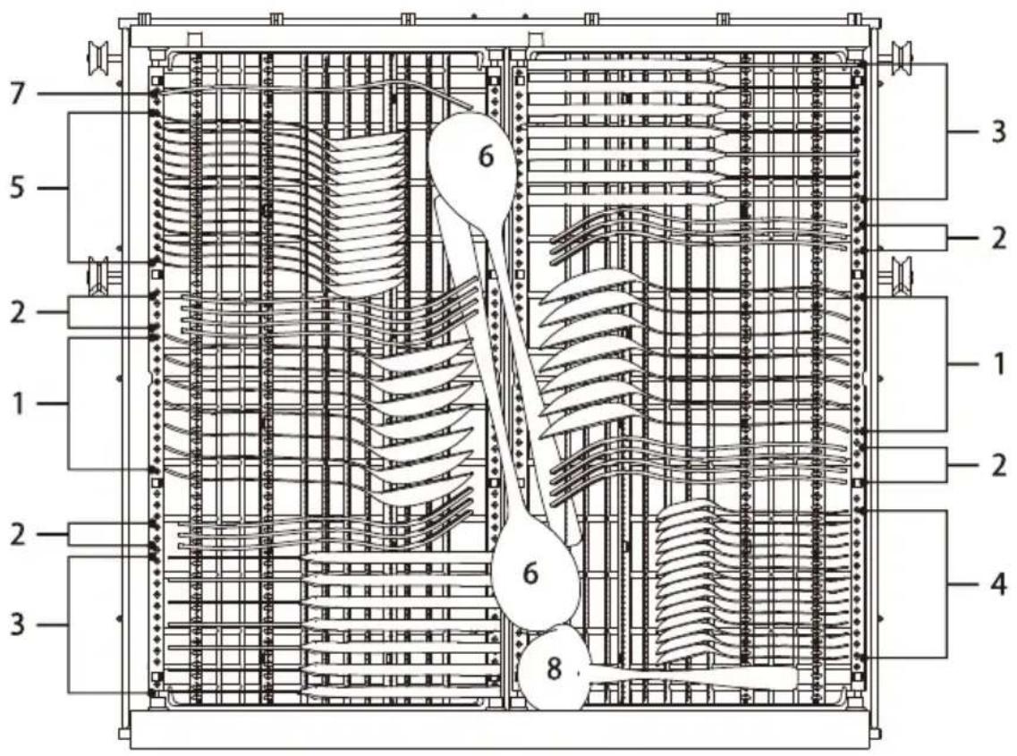 EDESA EDW-6231 X - Cesta de talheres: - 1
