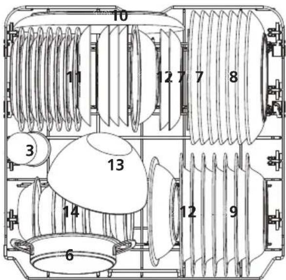 EDESA EDW-6231 X - Lower basket: - 1