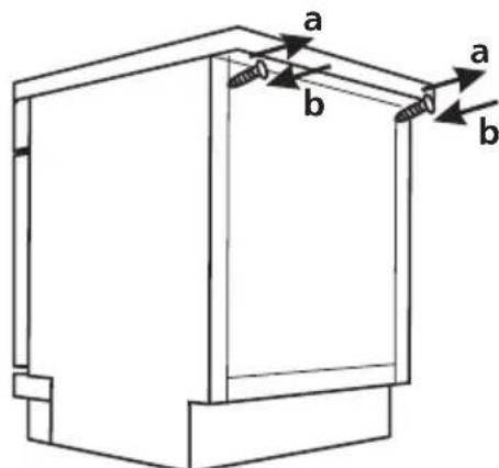 EDESA EDW-6231 WH - Underneath existing work top - 1