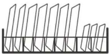 EDESA EDW-6231 WH - Loading the lower basket - 1