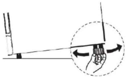 EDESA EDW-6231 WH - Gerat nivellieren - 1