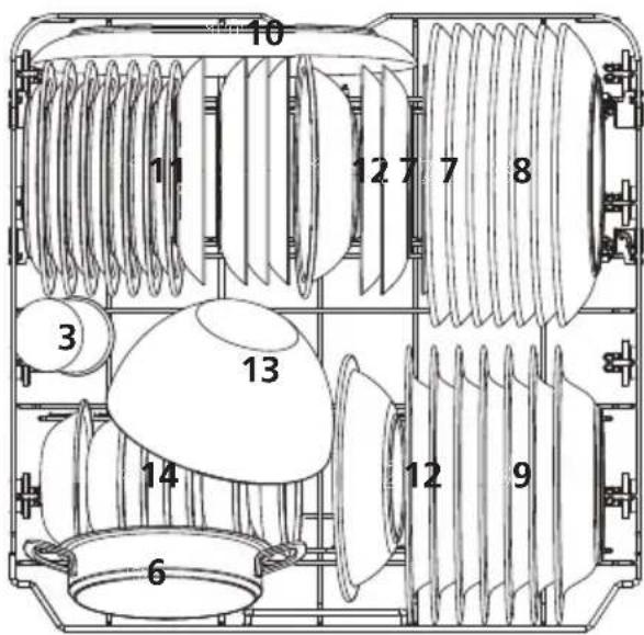 EDESA EDW-6231 WH - 2.Unterer Korb: - 1