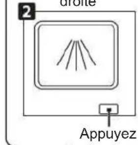EDESA EDW-6231 WH - Réglage du bac à produit de rinçage - 2